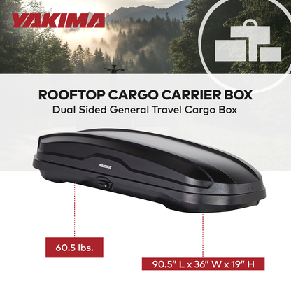 Yakima SkyBox NX XXL 22 Cubic Foot Vehicle Cargo Box for StreamLine Crossbars - Find Fresh Goods