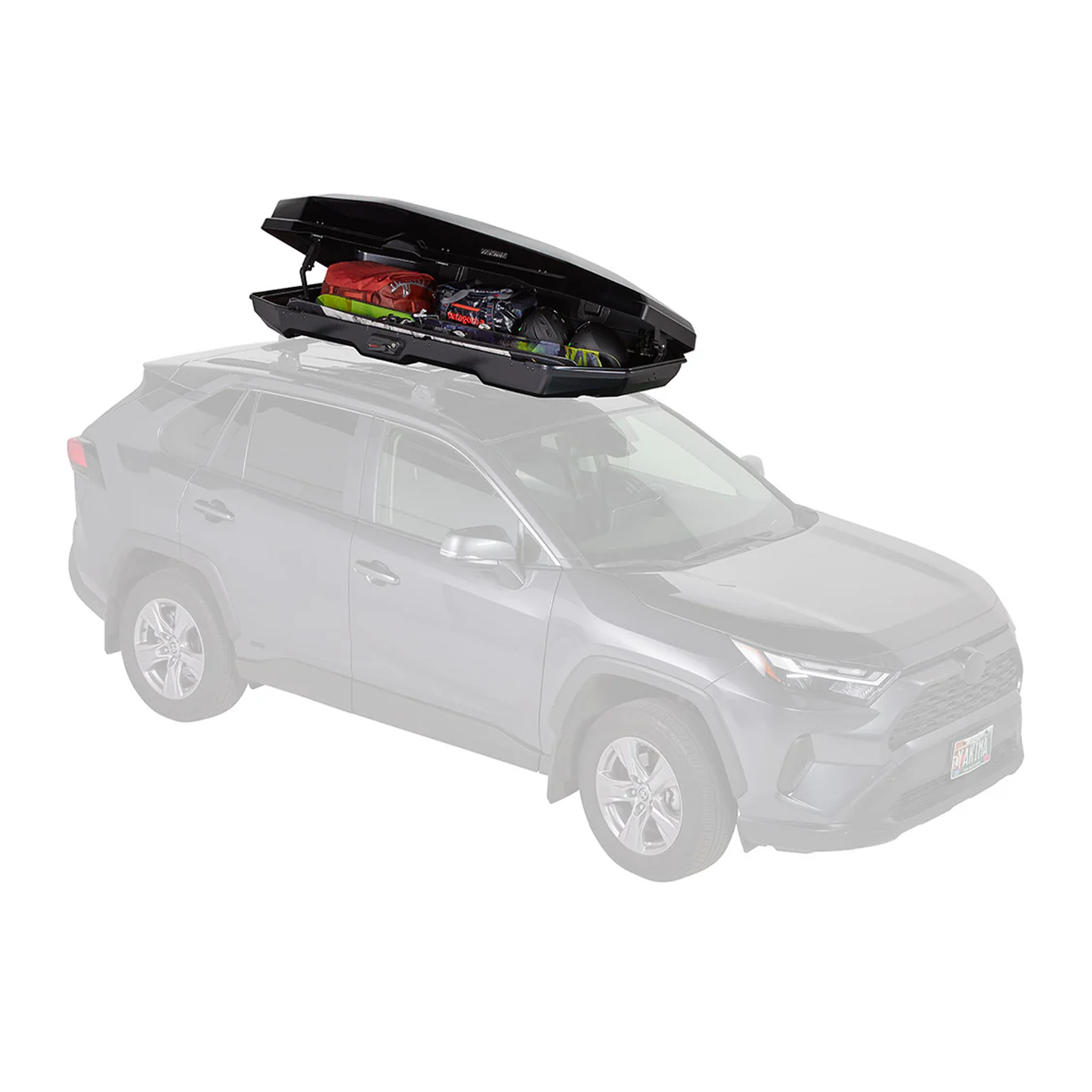Yakima CBX LG 16 Roof Top Cargo Rugged Carrier Box for StreamLine Crossbar Black - Find Fresh Goods