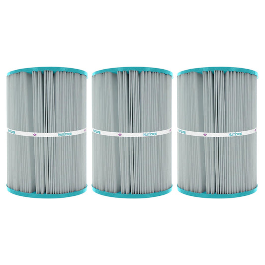 Hurricane Replacement Spa Filter Cartridge for PA25-4 & Unicel C-7626, 3 Pack