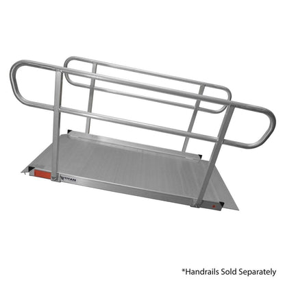 Titan Ramps 6 Foot Aluminum Wheelchair Entry Ramp, One Piece, 850 Pound Capacity - Find Fresh Goods