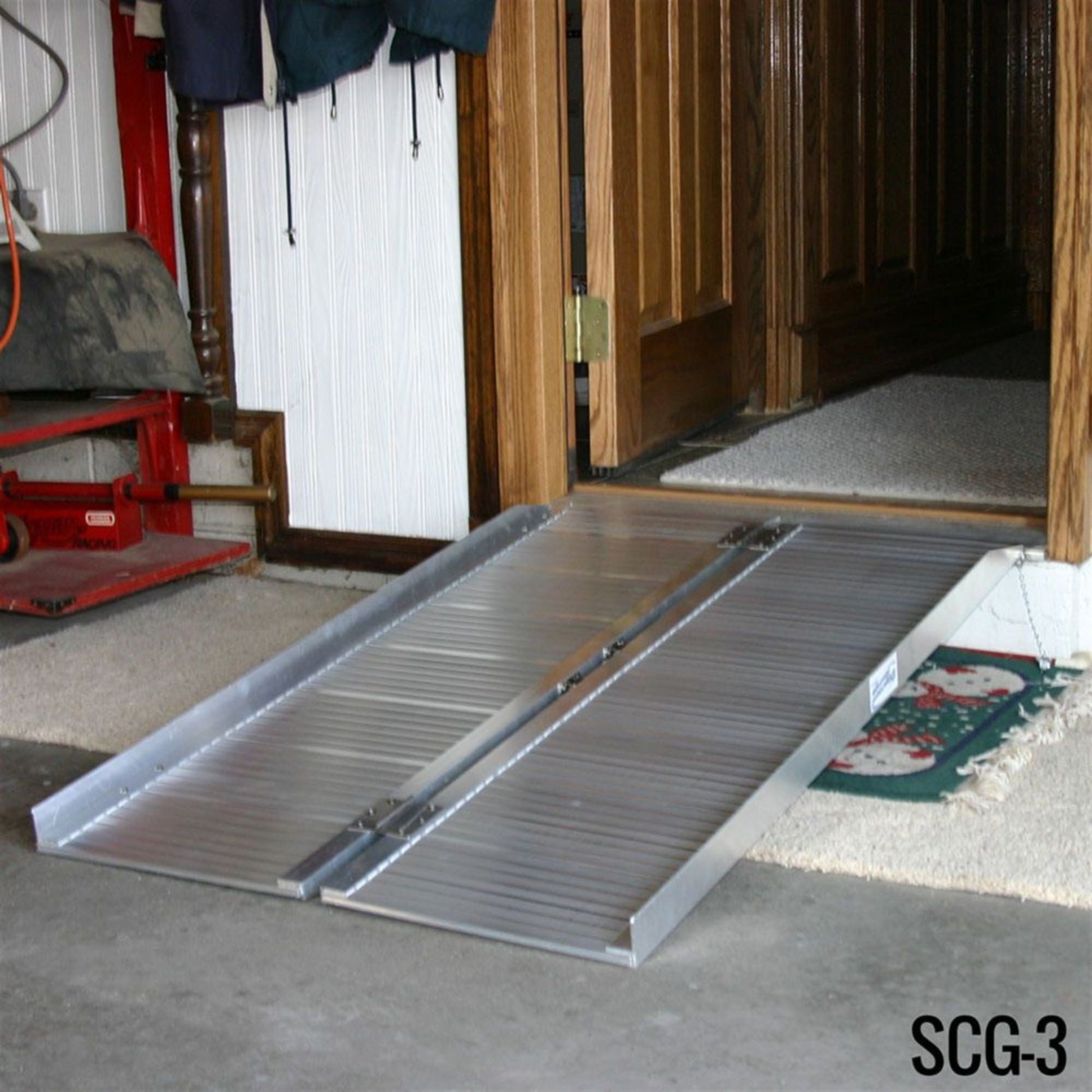 Silver Spring Mobility and Utility Ramp, 3 Foot Single Fold with 600 lb Capacity - Find Fresh Goods