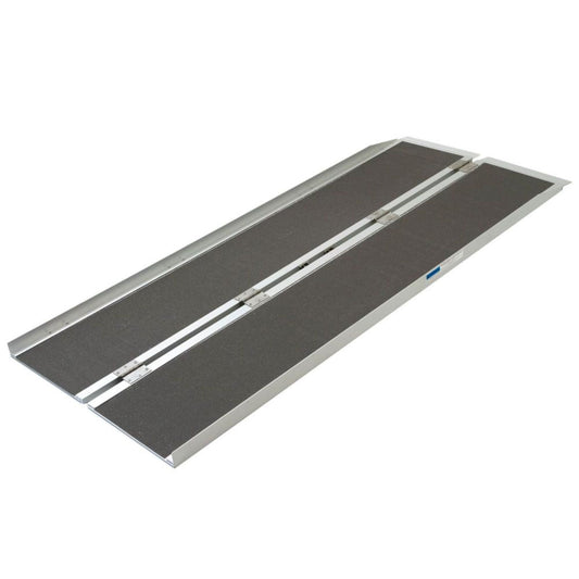 Silver Spring Mobility and Utility Ramp, 6 Foot Single Fold with Grit Surface - Find Fresh Goods