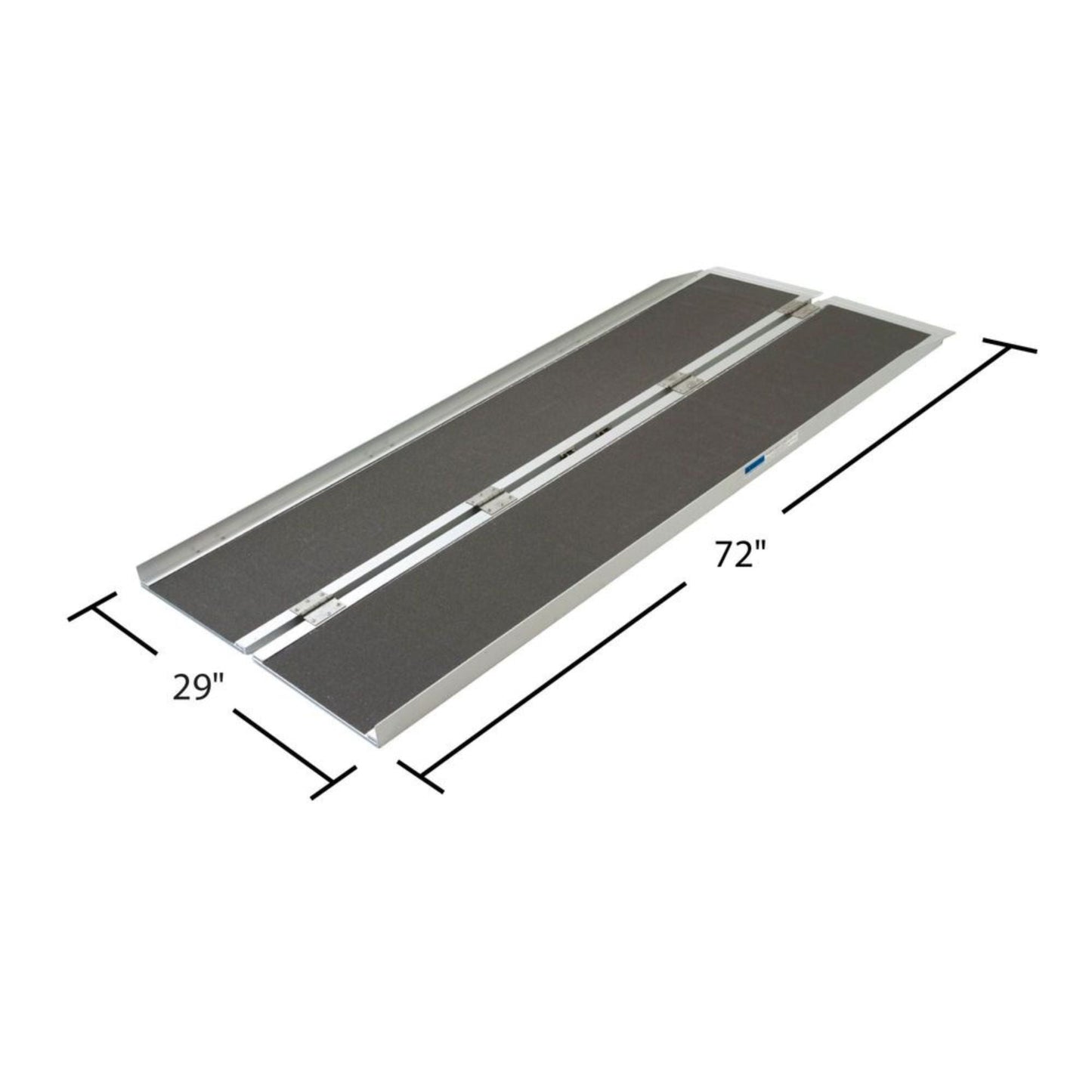 Silver Spring Mobility and Utility Ramp, 6 Foot Single Fold with Grit Surface - Find Fresh Goods