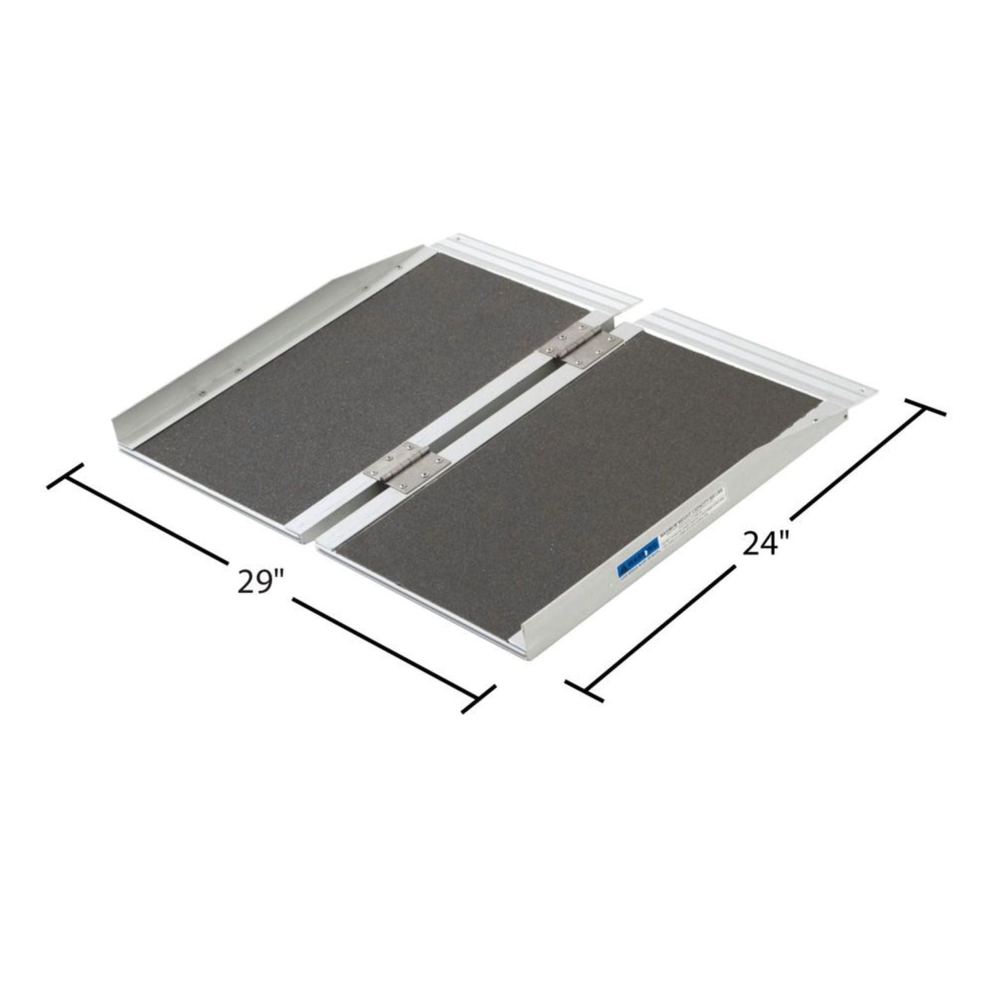 Silver Spring Mobility and Utility Ramp, 2 Foot Single Fold with Grit Surface - Find Fresh Goods