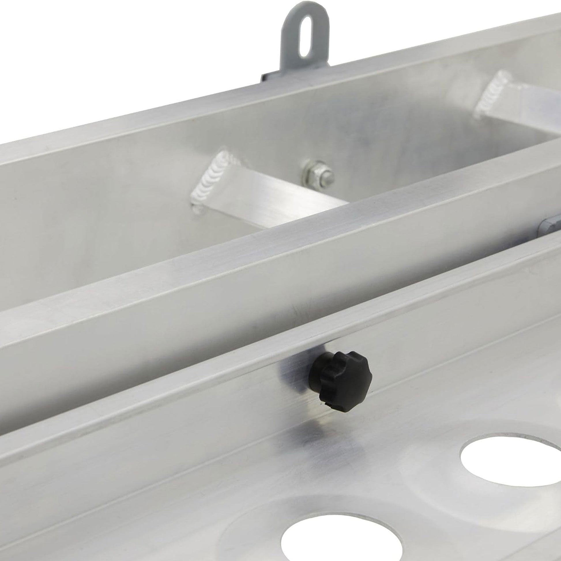 Black Widow Motorcycle Bike Carrier with Ramp for 2" Hitch, 400 Pound Capacity - Find Fresh Goods