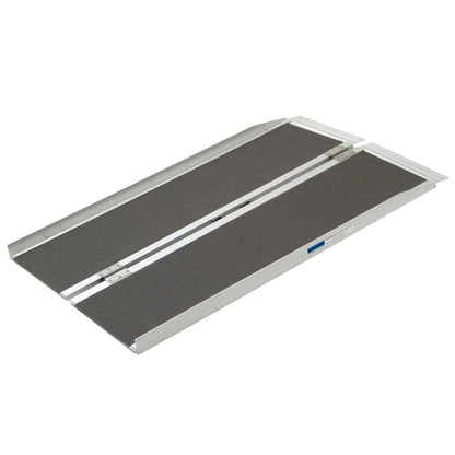Silver Spring Mobility and Utility Ramp, 4 Foot Single Fold with Grit Surface - Find Fresh Goods