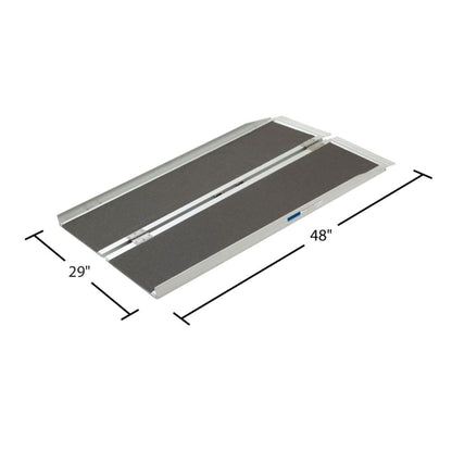 Silver Spring Mobility and Utility Ramp, 4 Foot Single Fold with Grit Surface - Find Fresh Goods