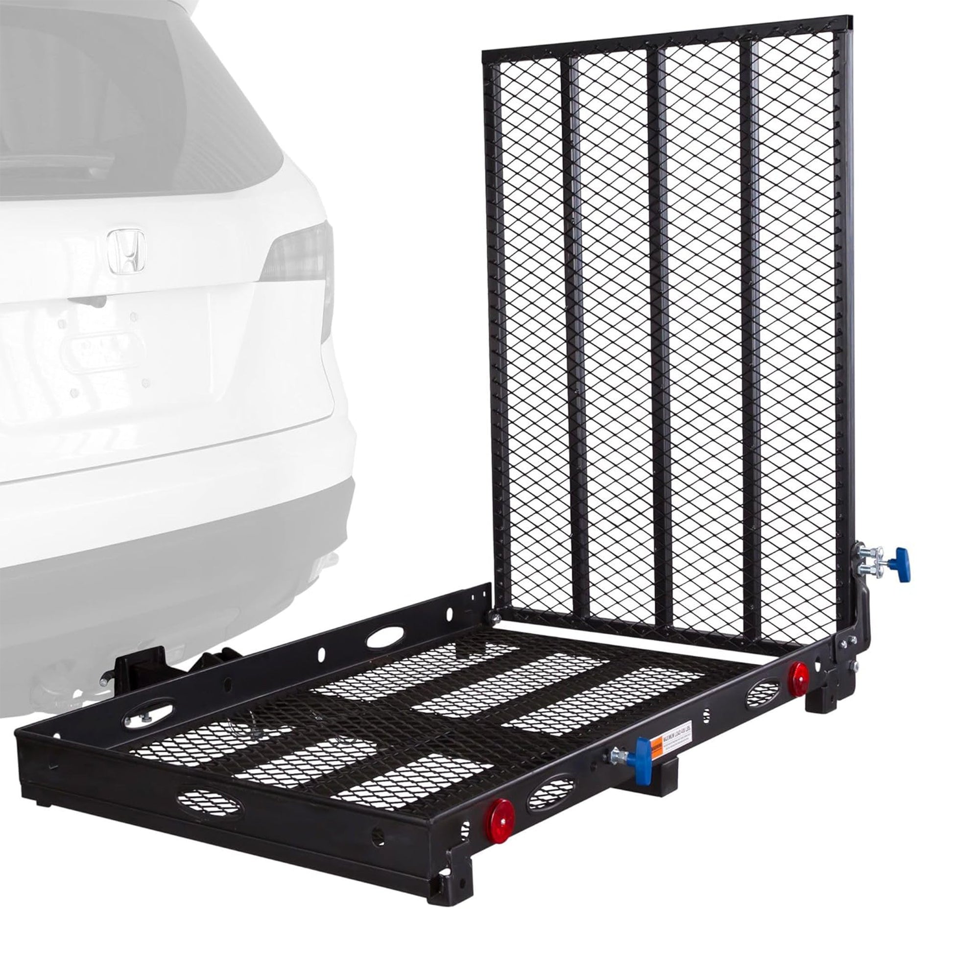 Silver Spring Folding Steel Scooter/Wheelchair Carrier with Ramp & Hitch Mount - Find Fresh Goods