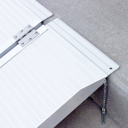 Silver Spring Mobility and Utility Ramp, 6 Foot Single Fold with 600 lb Capacity - Find Fresh Goods