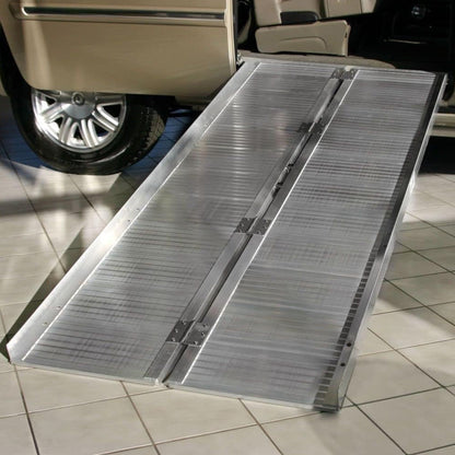 Silver Spring Mobility and Utility Ramp, 6 Foot Single Fold with 600 lb Capacity - Find Fresh Goods