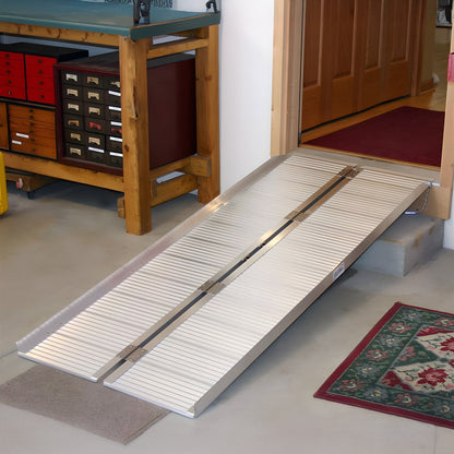 Silver Spring Mobility and Utility Ramp, 6 Foot Single Fold with 600 lb Capacity - Find Fresh Goods