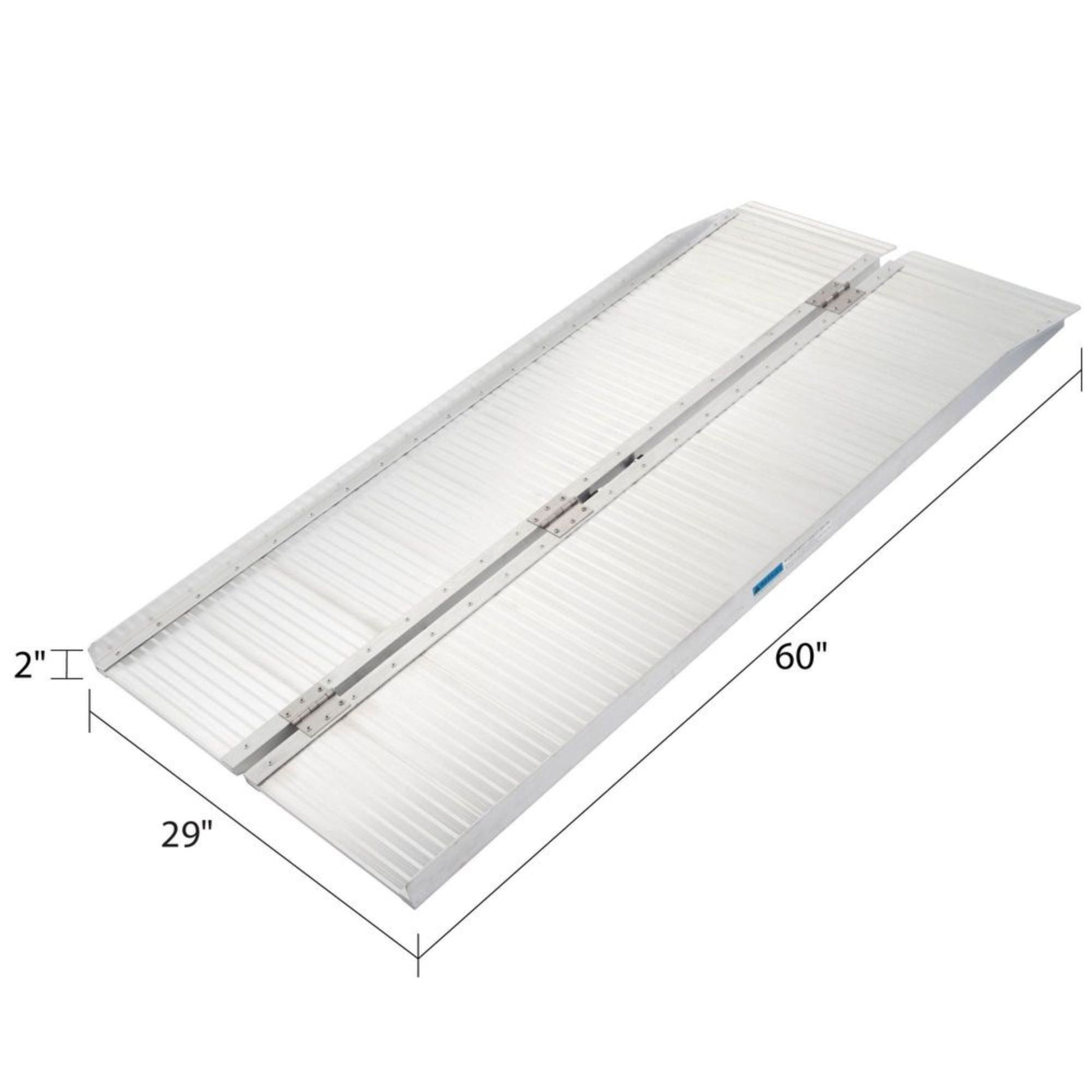 Silver Spring Mobility and Utility Ramp, 5 Foot Single Fold with 600 lb Capacity - Find Fresh Goods