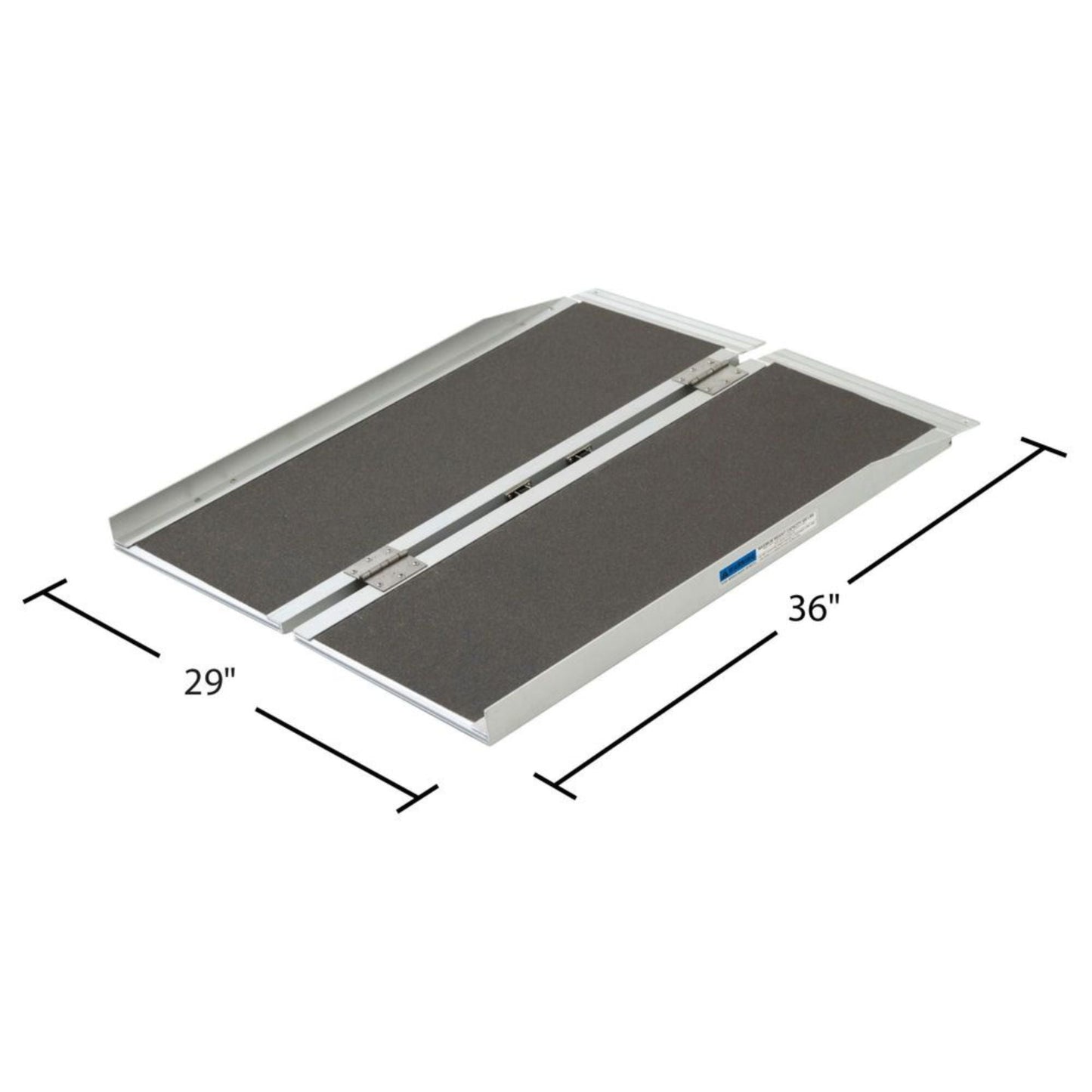 Silver Spring Mobility and Utility Ramp, 3 Foot Single Fold with Grit Surface - Find Fresh Goods