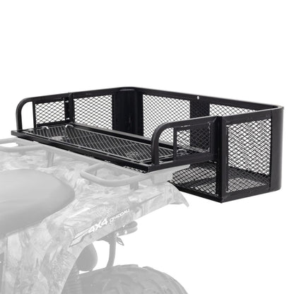 Titan Ramps Universal ATV/UTV Rear Drop Cargo Basket Rack with 150 lb. Capacity - Find Fresh Goods