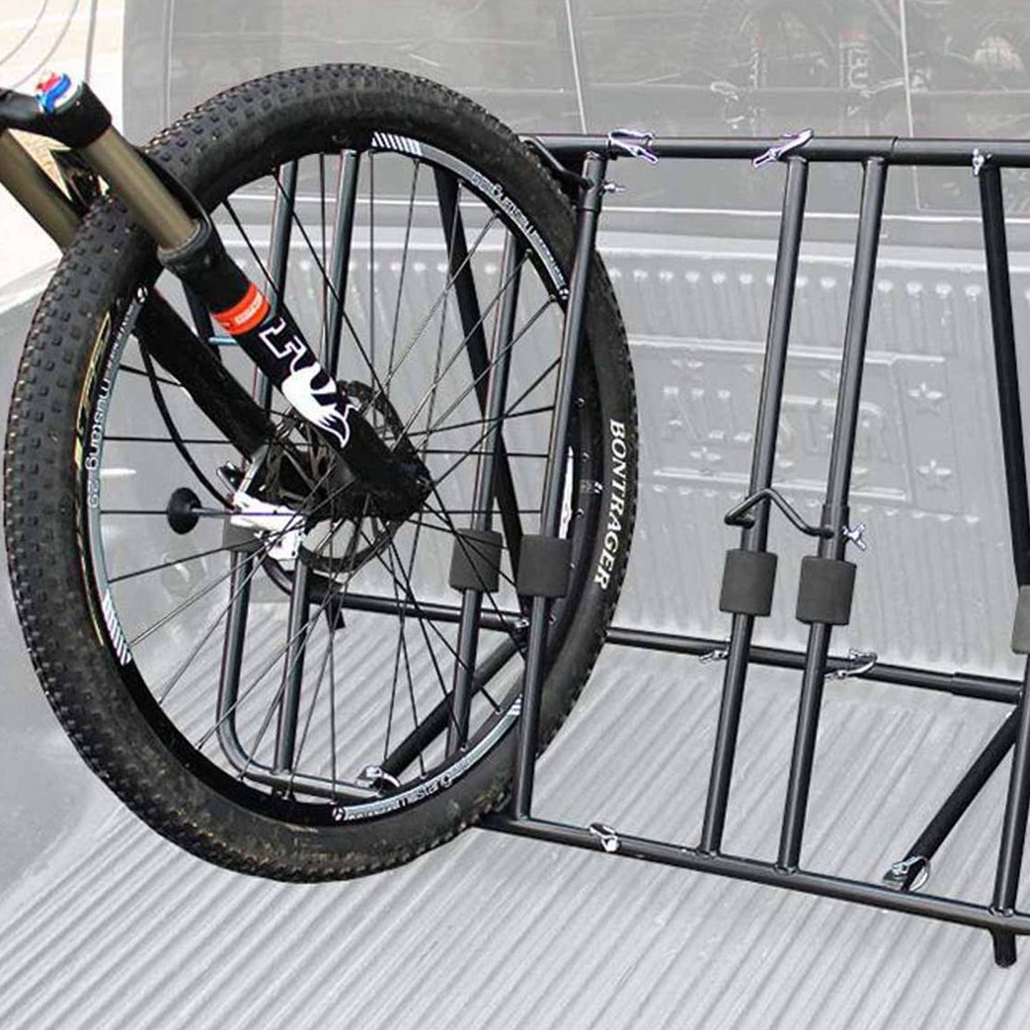 Titan Ramps Truck Bed Bike Rack with Quick Assembly, Accommodates up to 4 Bikes - Find Fresh Goods