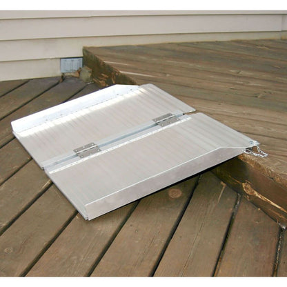 Silver Spring Mobility and Utility Ramp, 2 Foot Single Fold with 600 lb Capacity - Find Fresh Goods