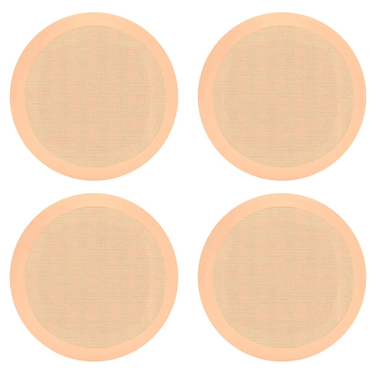 Pyle PDIC Series 150W 5.25" Flush Mount In Wall/In Ceiling Speaker, 2 Pair, Tan