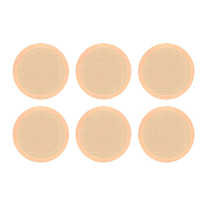 Pyle PDIC Series 150W 5.25" Flush Mount In Wall/In Ceiling Speaker, 3 Pair, Tan