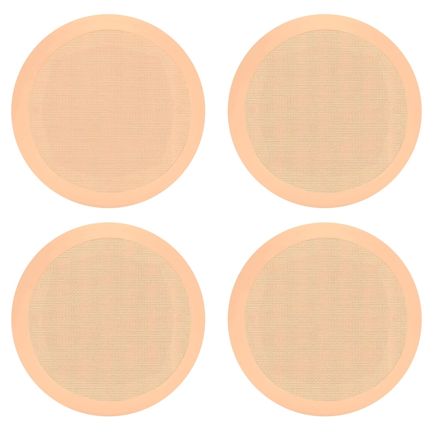 Pyle PDIC Series 200W 6.5" Round Flush Mount In Wall/In Ceiling Speakers, 2 Pair