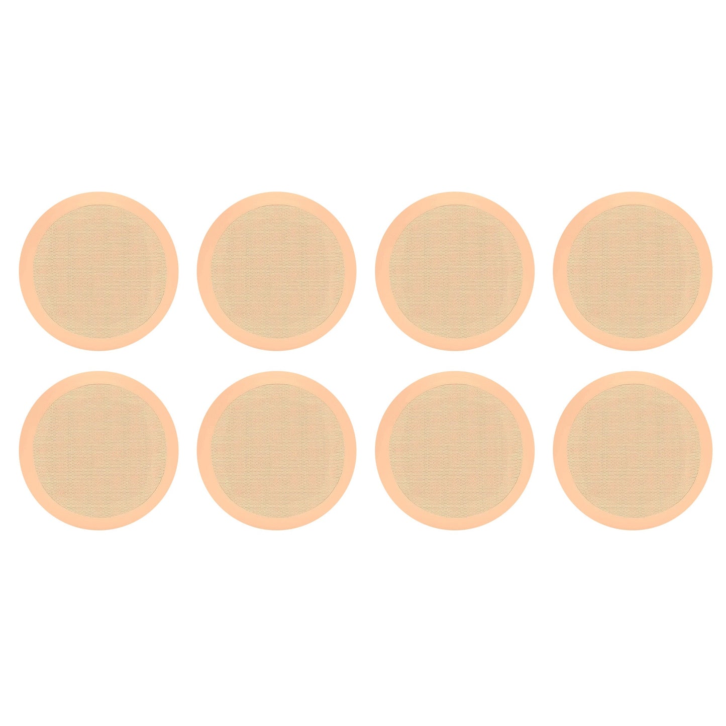 Pyle PDIC Series 200W 6.5" Round Flush Mount In Wall/In Ceiling Speakers, 4 Pair