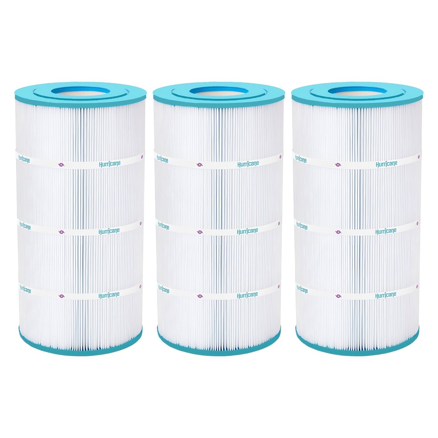Hurricane Replacement Spa Filter Cartridge for PA90 and Unicel C-8409, 3 Pack