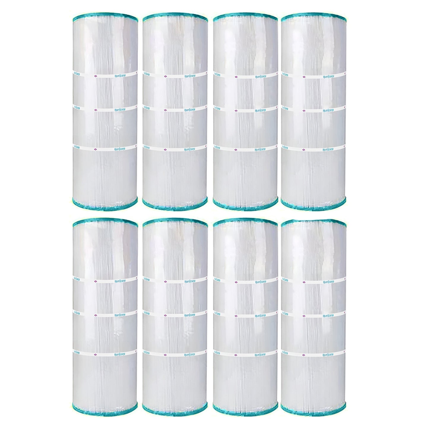 Hurricane Advanced Pool Filter Cartridge for C-7477, PA75SV & FC-1260, 8 Pack
