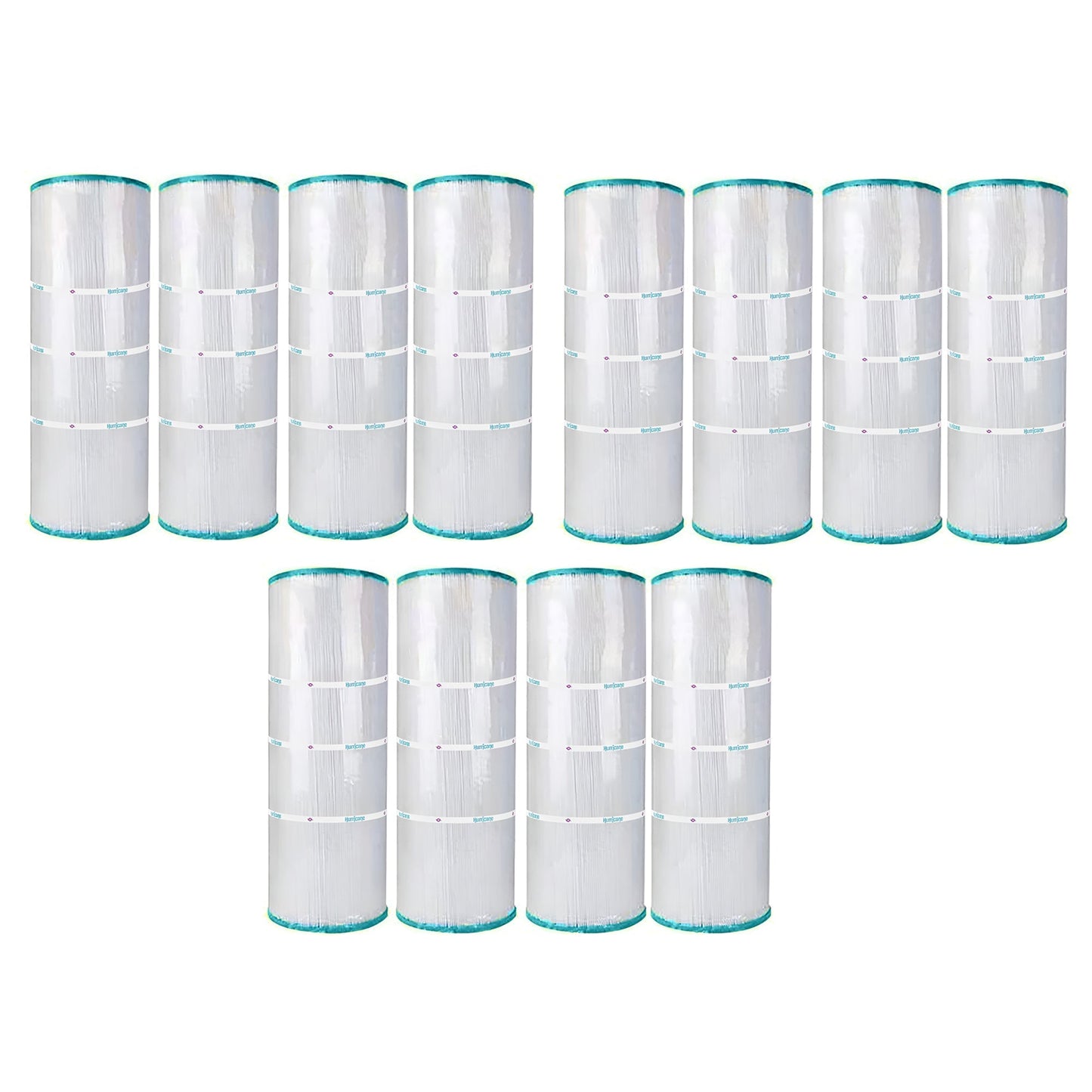 Hurricane Advanced Pool Filter Cartridge for C-7477, PA75SV & FC-1260, 12 Pack
