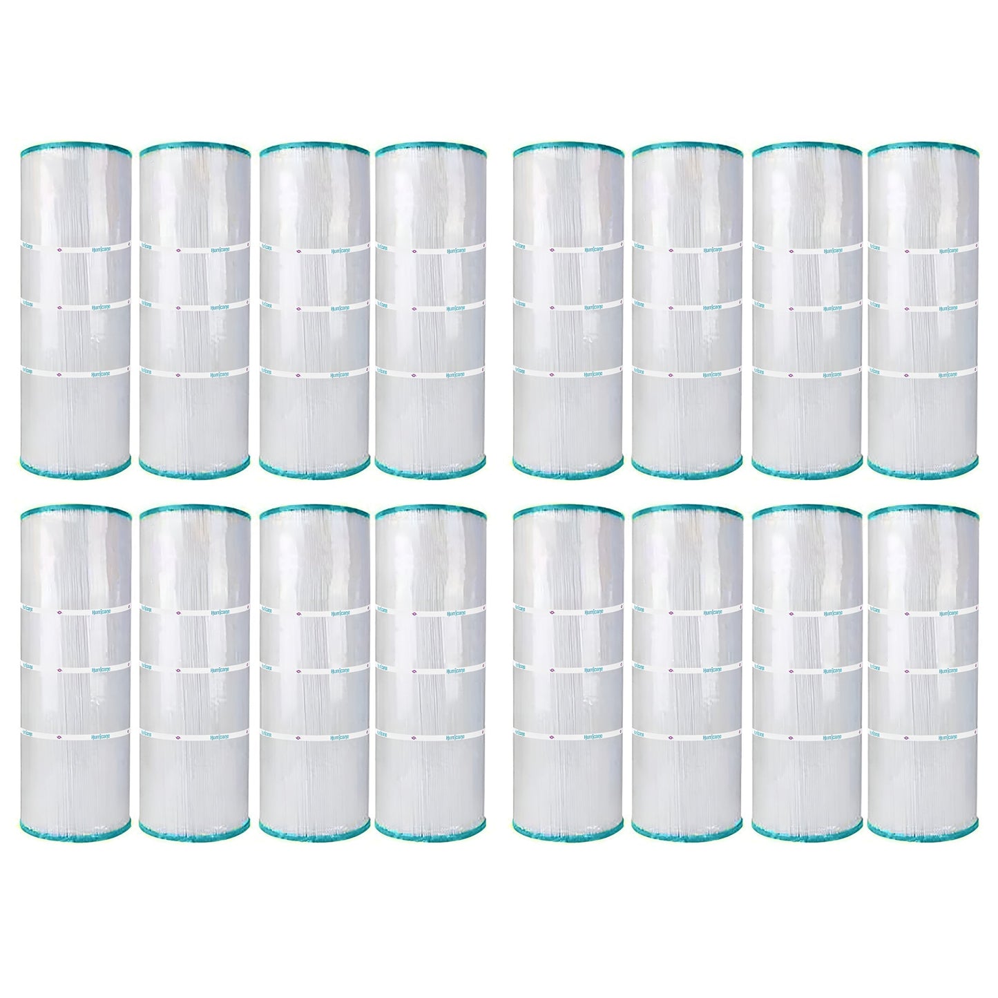 Hurricane Advanced Pool Filter Cartridge for C-7477, PA75SV & FC-1260, 16 Pack