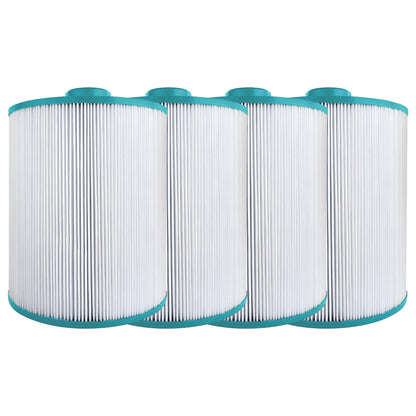 Hurricane Replacement Spa Filter Cartridge for PCS50N and Unicel C-8450, 4 Pack