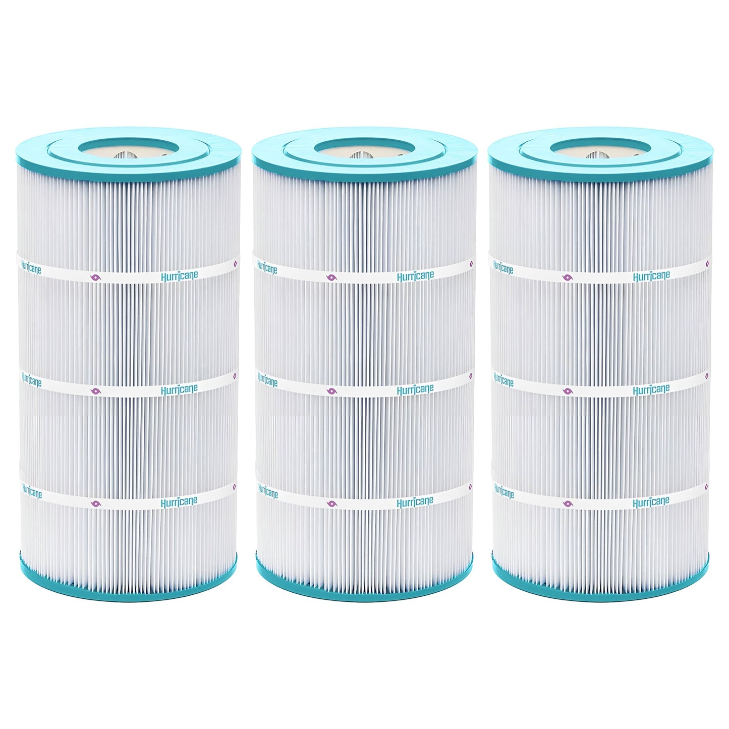 Hurricane Replacement Spa Filter Cartridge for Unicel C8411 and PWWCT75, 3 Pack