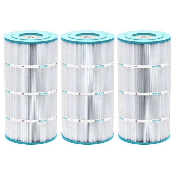Hurricane Replacement Spa Filter Cartridge for Unicel C8411 and PWWCT75, 3 Pack