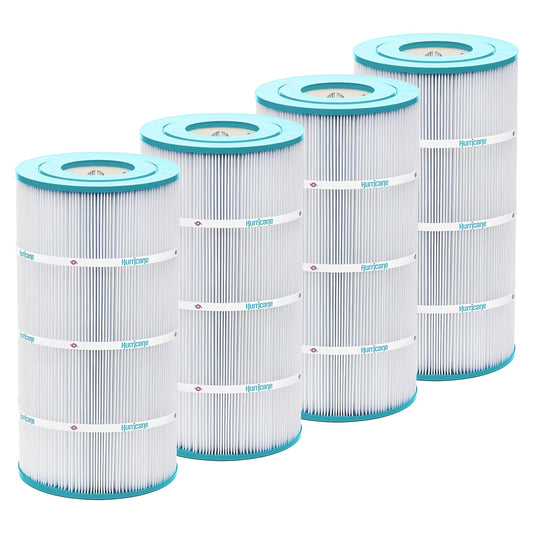 Hurricane Replacement Spa Filter Cartridge for Unicel C8411 and PWWCT75, 4 Pack
