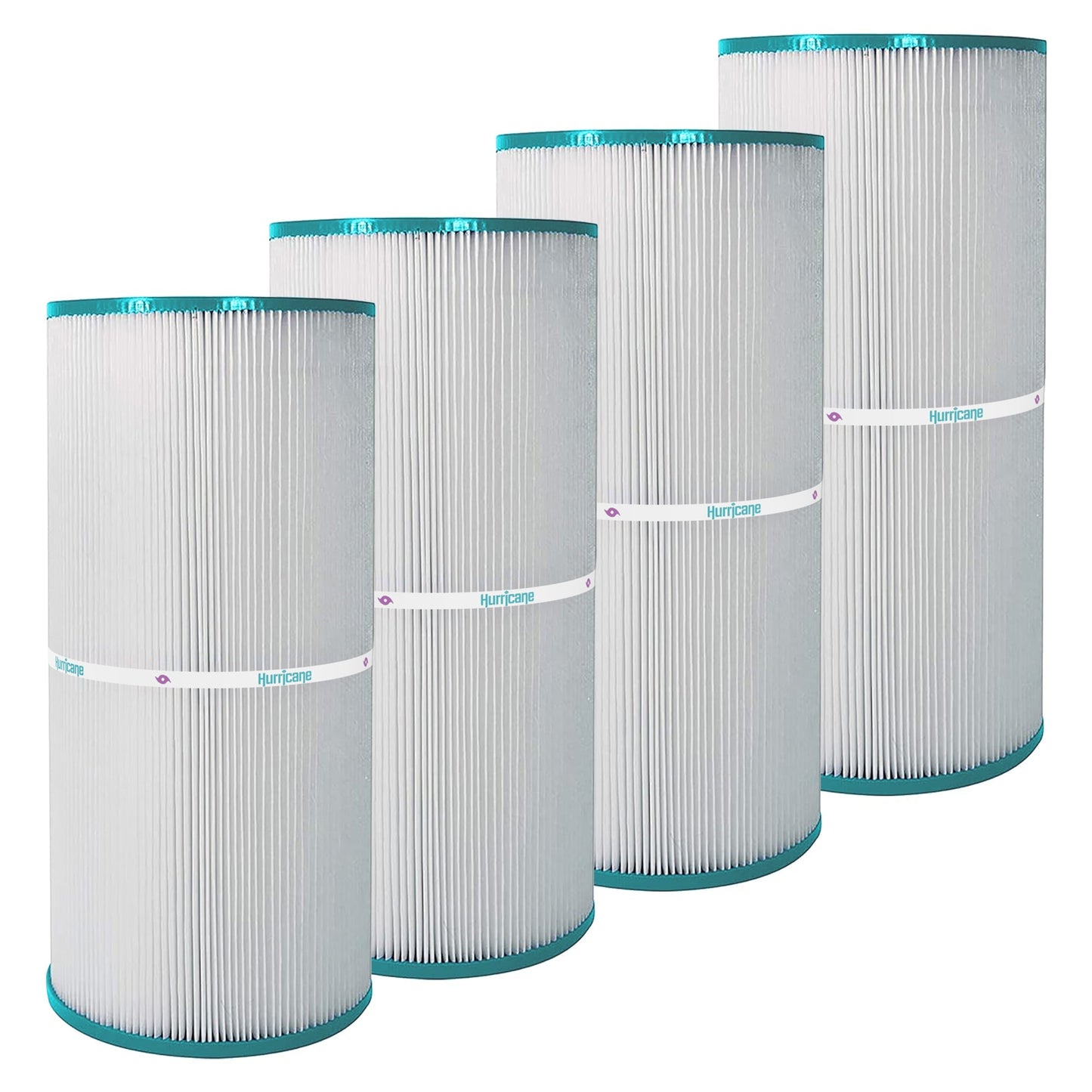 Hurricane Spa Filter Cartridge for Filbur FC-3921 and Limelight Tub, 4 Pack