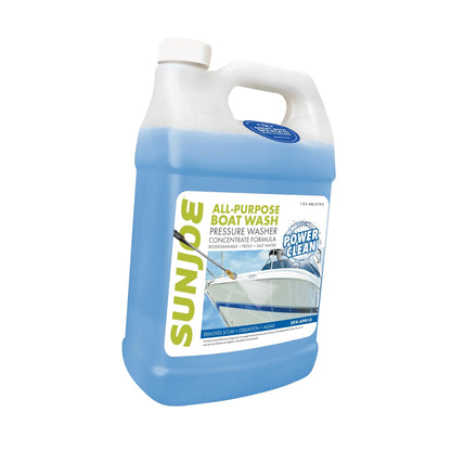 Sun Joe All Purpose Boat Wash Pressure Washer Cleaner Concentrate, 1 Gal, APBW1G