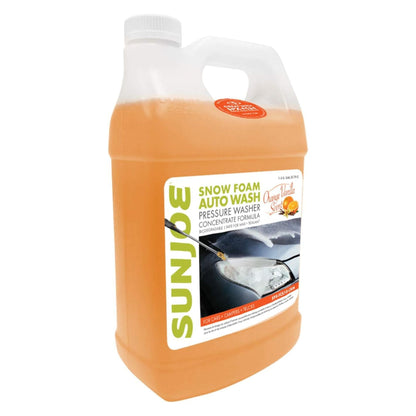 Sun Joe Premium Snow Foam Car Soap Cleaner, 1 Gal, Orange-Vanilla, SPX-FCS1G-CRM