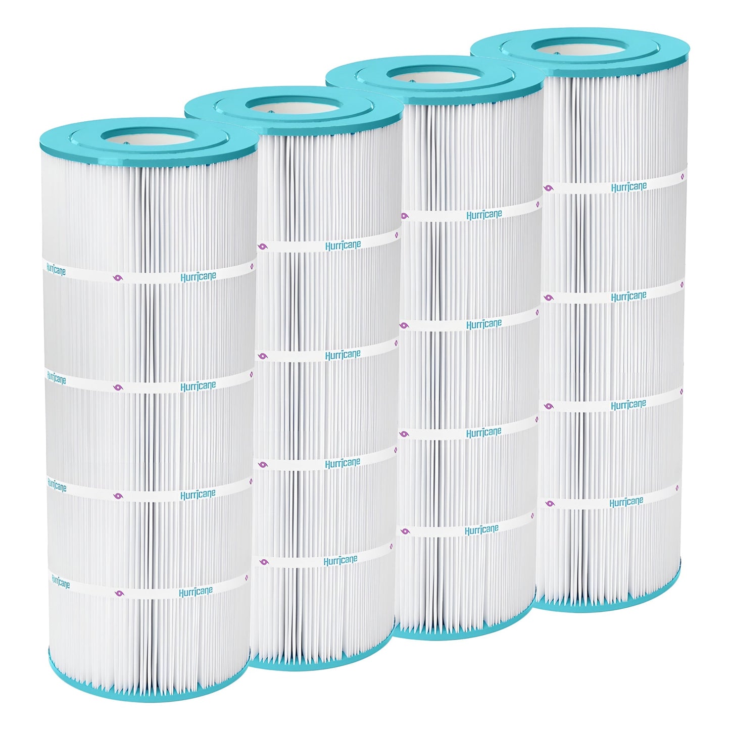 Hurricane Replacement Spa Filter Cartridge for PA175 and Unicel C-8412, 4 Pack
