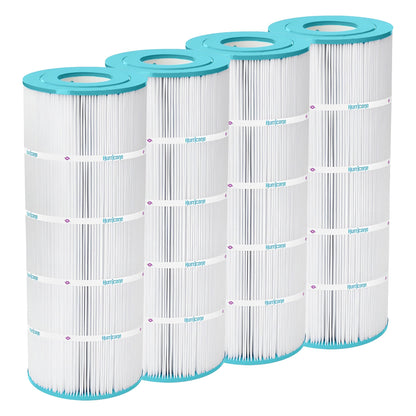 Hurricane Replacement Spa Filter Cartridge for PA175 and Unicel C-8412, 4 Pack