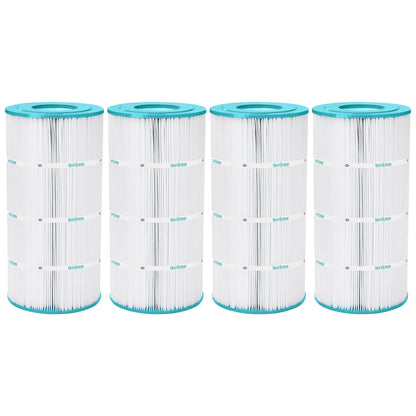Hurricane Replacement Spa Filter Cartridge for PRB25 and Unicel C-4326, 4 Pack