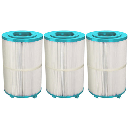 Hurricane Replacement Filter Cartridge for Unicel C-7367 and PDO75-2000, 3 Pack