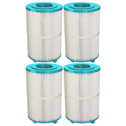 Hurricane Replacement Filter Cartridge for Unicel C-7367 and PDO75-2000, 4 Pack