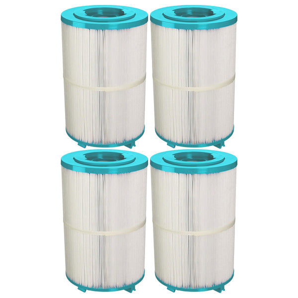 Hurricane Replacement Filter Cartridge for Unicel C-7367 and PDO75-2000, 4 Pack