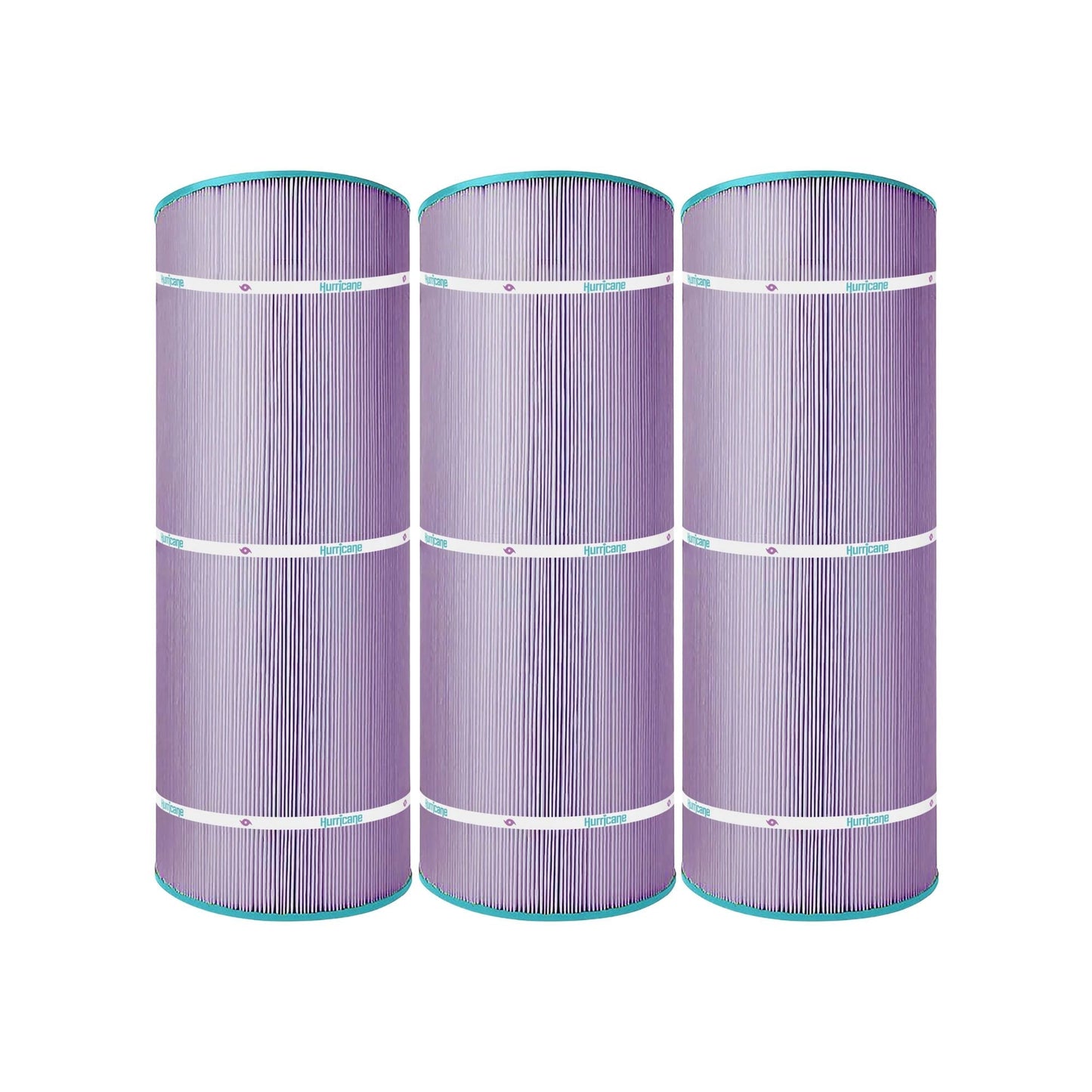 Hurricane Filters HF8414 Platinum Purple Spa Filter Cartridge Replacement, 3 Pck