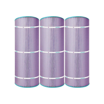 Hurricane Filters HF8414 Platinum Purple Spa Filter Cartridge Replacement, 3 Pck