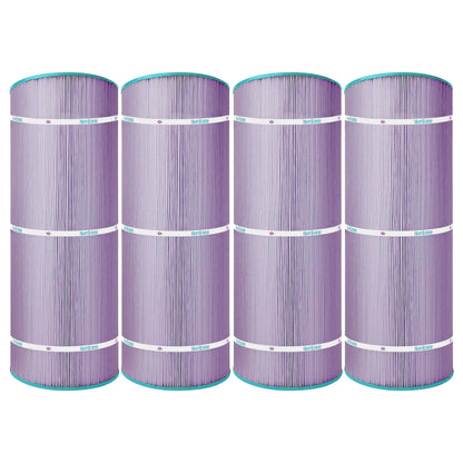 Hurricane Filters HF8414 Platinum Purple Spa Filter Cartridge Replacement, 4 Pck