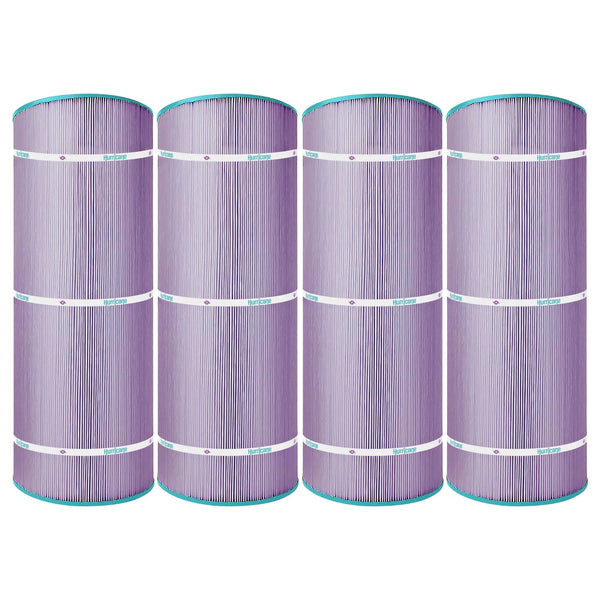 Hurricane Filters HF8414 Platinum Purple Spa Filter Cartridge Replacement, 4 Pck