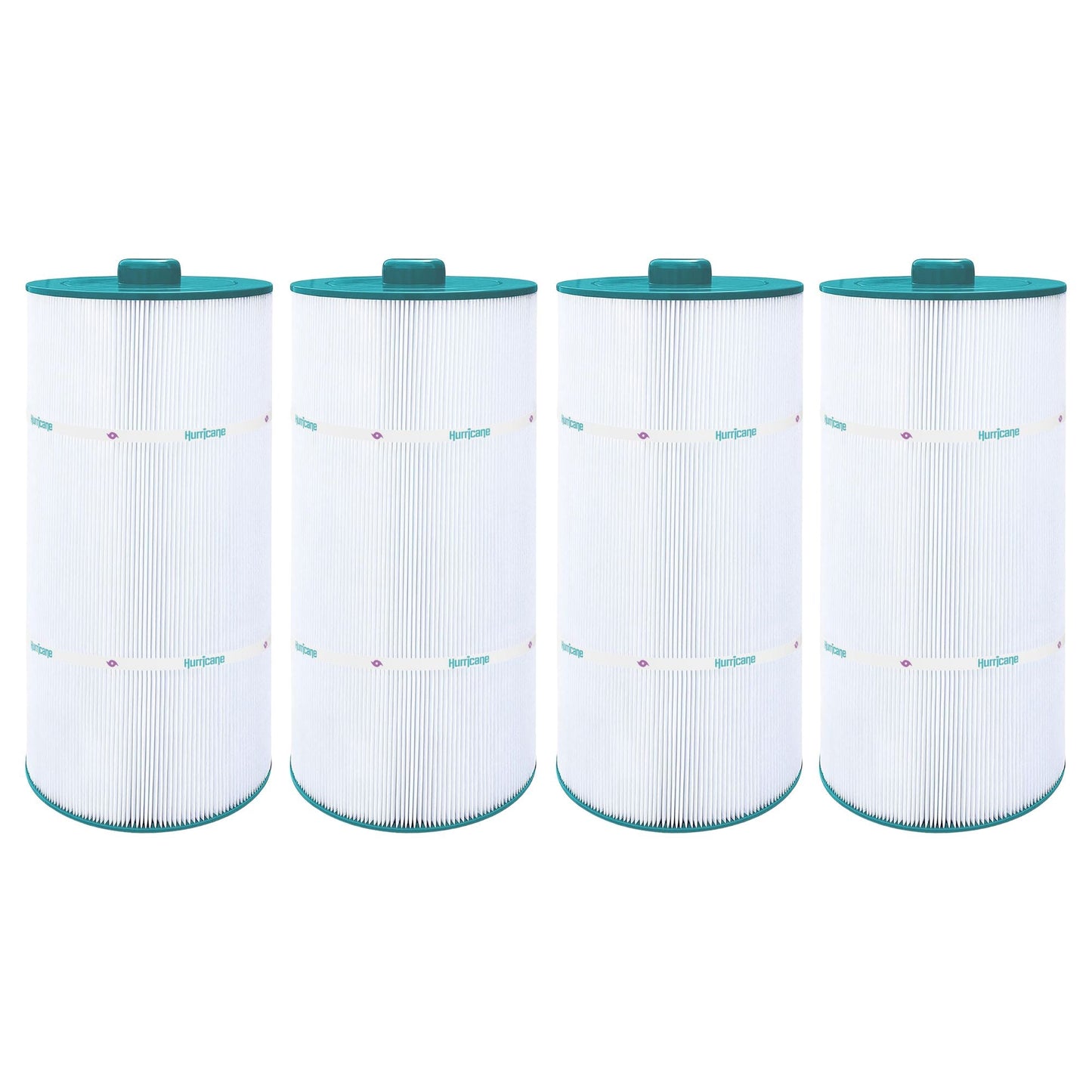 Hurricane Advanced Spa Filter Cartridge for PSD125-2000 & Unicel C-8326, 4 Pack