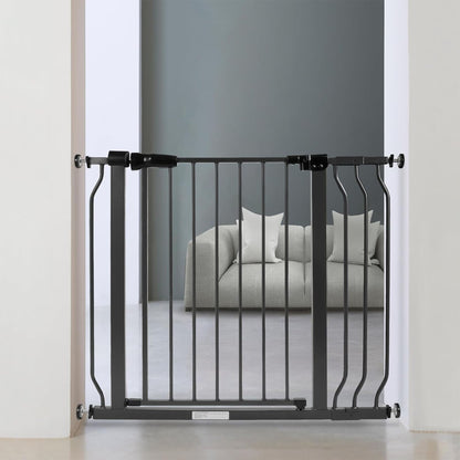 BalanceFrom Walk Thru Safety Gate, Baby & Pet, Doorways, Hallways, 30”, Graphite