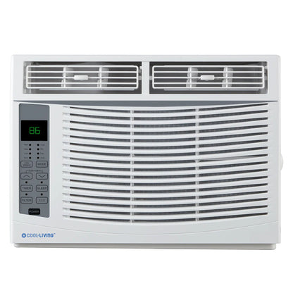 Cool-Living 6,000 BTU Window Mount Room Air Conditioner with Installation Kit