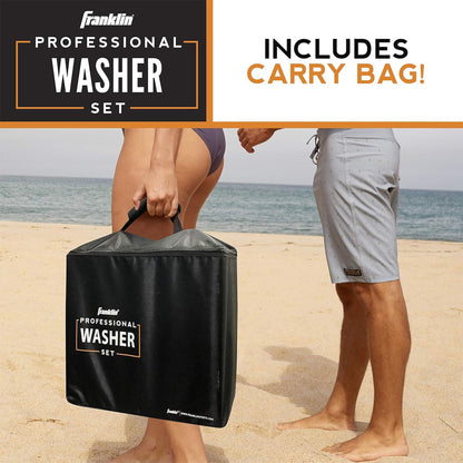 Franklin Sports Washer Toss, Portable Outdoor, Yard, Beach, or Tailgate Game Set