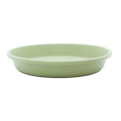 The HC Companies Classic 12" Plastic Round Plant Pot Saucer Drip Tray, Seafoam